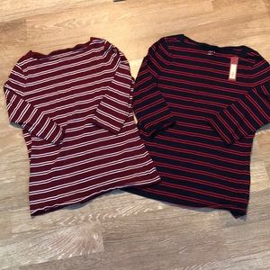 Set of two large Merona shirts